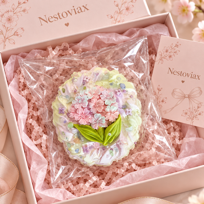 Nestoviax® Floral Stress Relief Squishy – Soft Pastel Flower Squeeze Toy