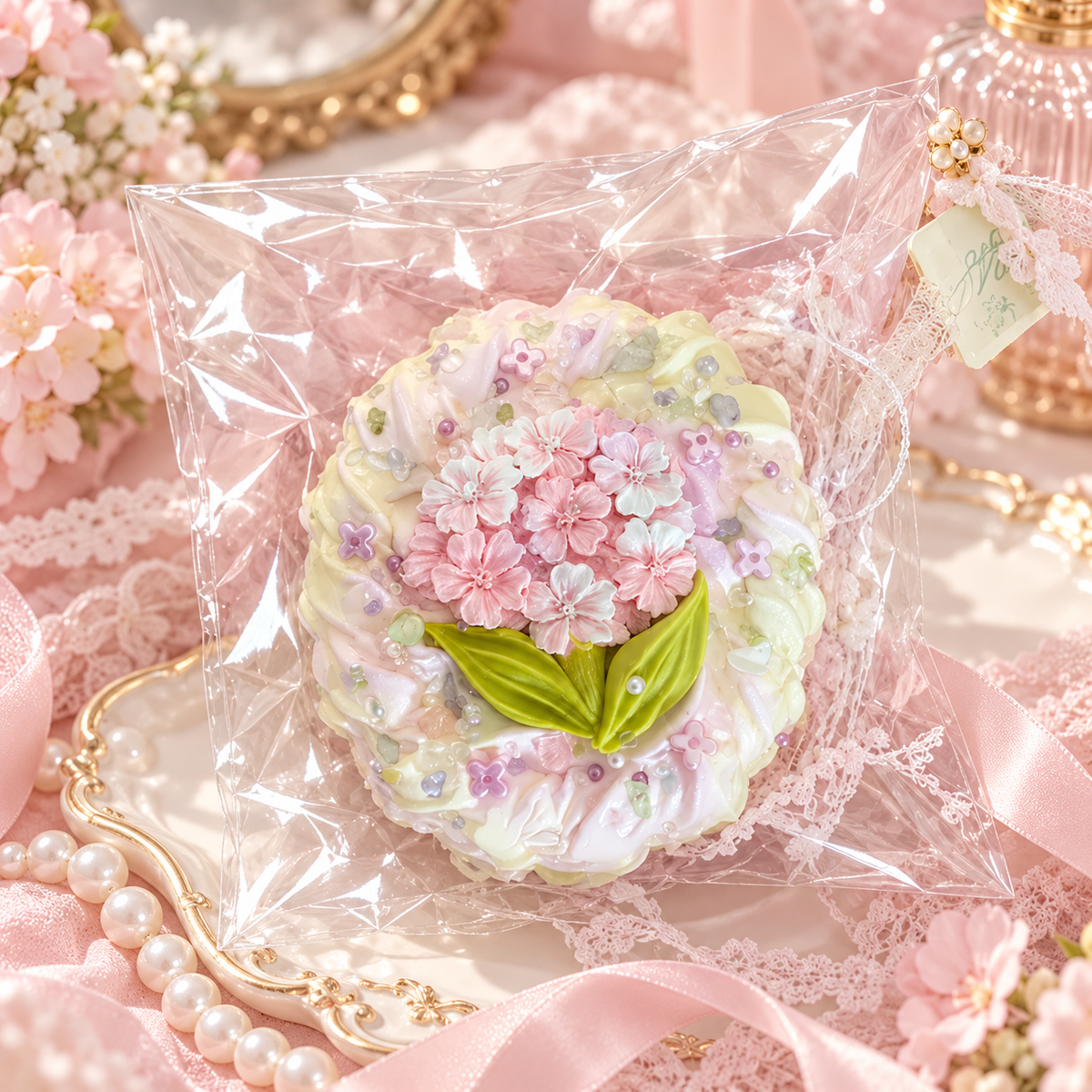 Nestoviax® Floral Stress Relief Squishy – Soft Pastel Flower Squeeze Toy