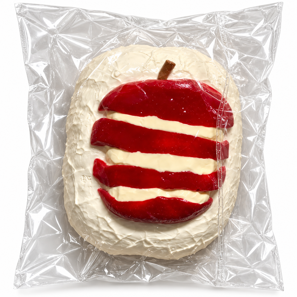 Nestoviax® Apple Cake Stress Relief Squishy – Soft Dessert Squeeze Toy