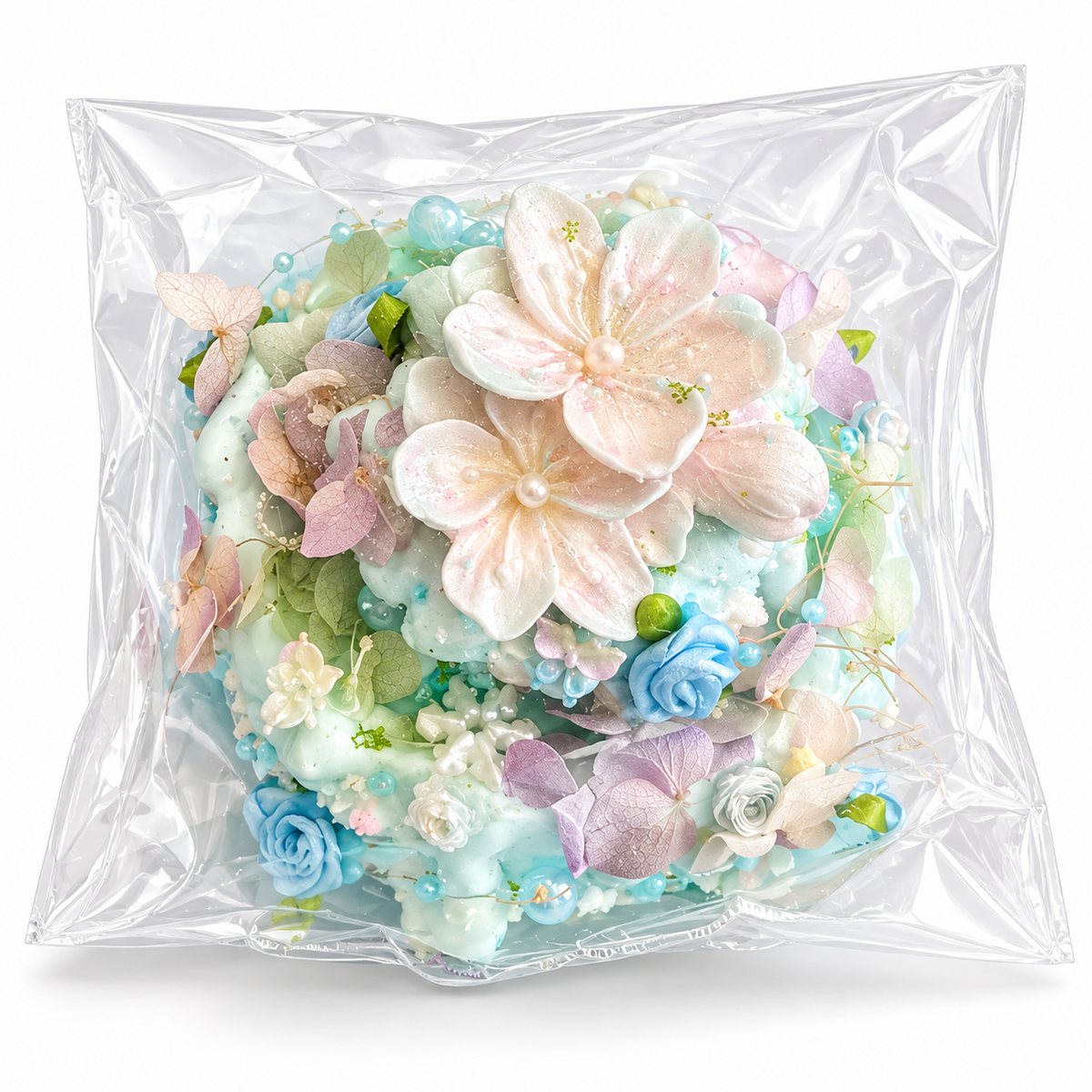 Nestoviax® Floral Bouquet Squishy – Soft Pastel Stress Relief Squeeze Toy