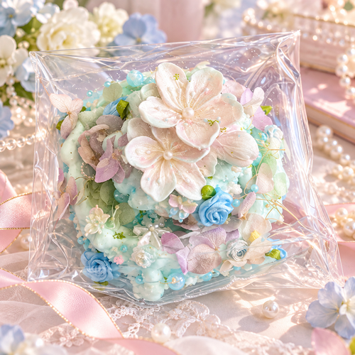 Nestoviax® Floral Bouquet Squishy – Soft Pastel Stress Relief Squeeze Toy